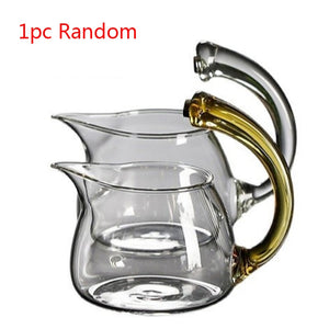 Glass Teapot Set With Magnetic Water Diversion
