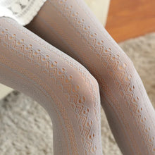 Load image into Gallery viewer, Lolita Stripe High Tights Stockings
