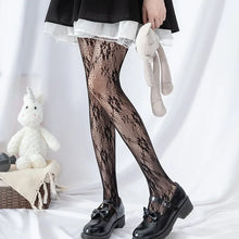 Load image into Gallery viewer, Lolita Stripe High Tights Stockings
