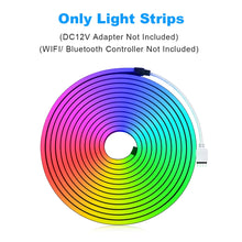 Laden Sie das Bild in den Galerie-Viewer, RGB-Neon-LED-Streifen, kompatibel mit WiFi-Bluetooth-APP-Steuerung
