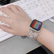 Laden Sie das Bild in den Galerie-Viewer, Diamond Metal Wristband Strap for Apple Watch
