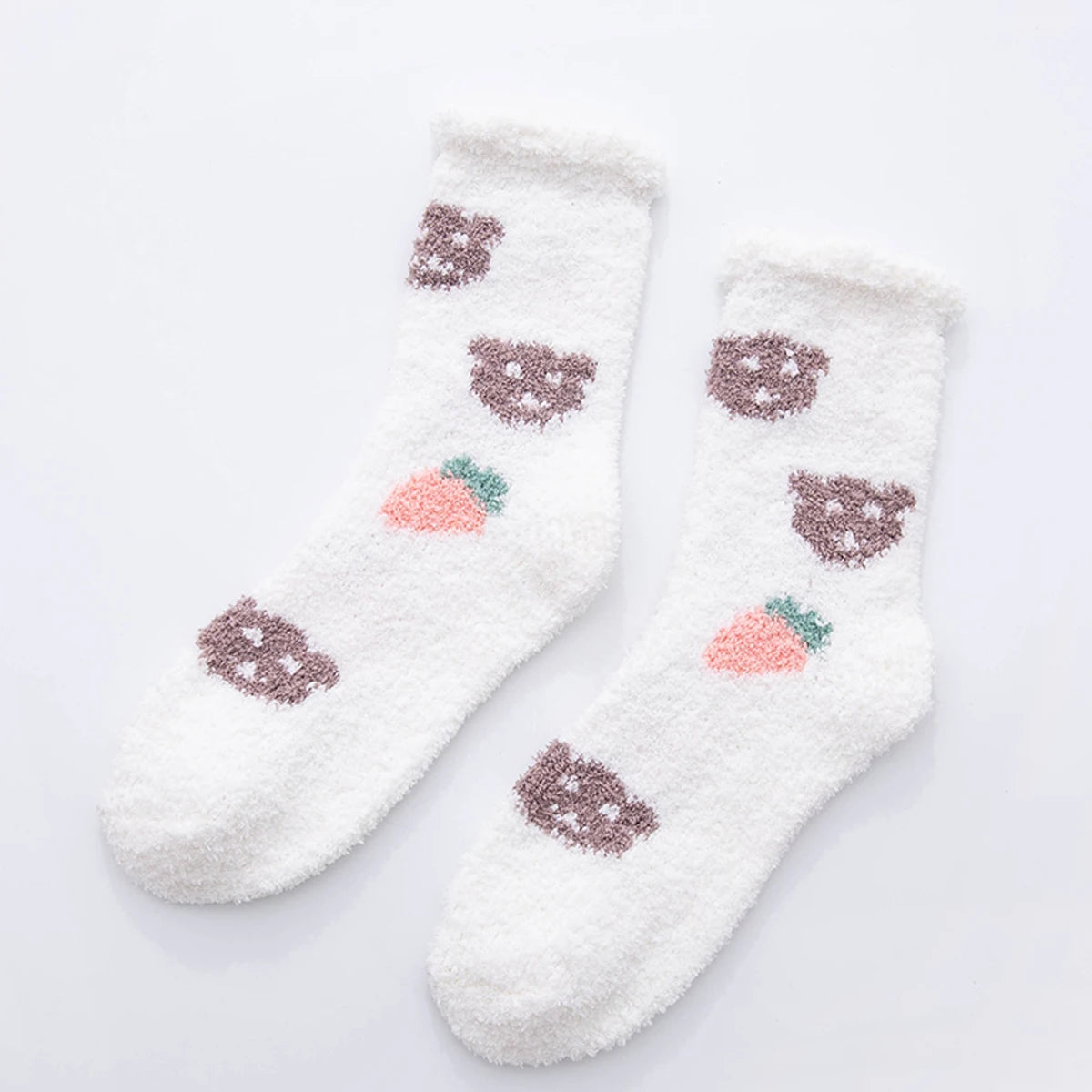Cozy Cow Spot Socks
