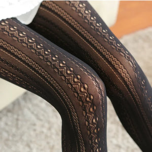 Lolita Stripe High Tights Stockings