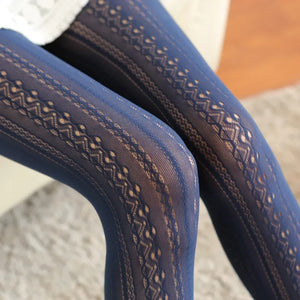 Lolita Stripe High Tights Stockings