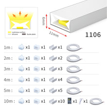 Load image into Gallery viewer, Waterproof Silicone 12/24v LED Light Strip

