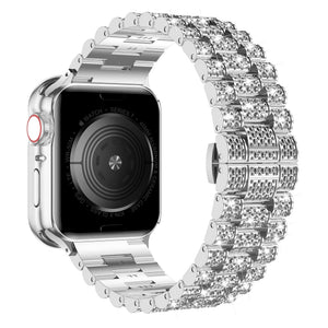 Women's Diamond Case and Strap For Apple Watch