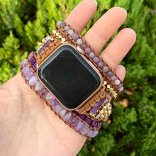 Laden Sie das Bild in den Galerie-Viewer, Natural Stone Apple Watch Bracelet Band
