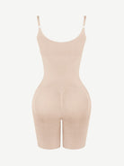 Wholesale Seamless Open-Bust Abdomen Flattening Mid-Thigh Bodysuit