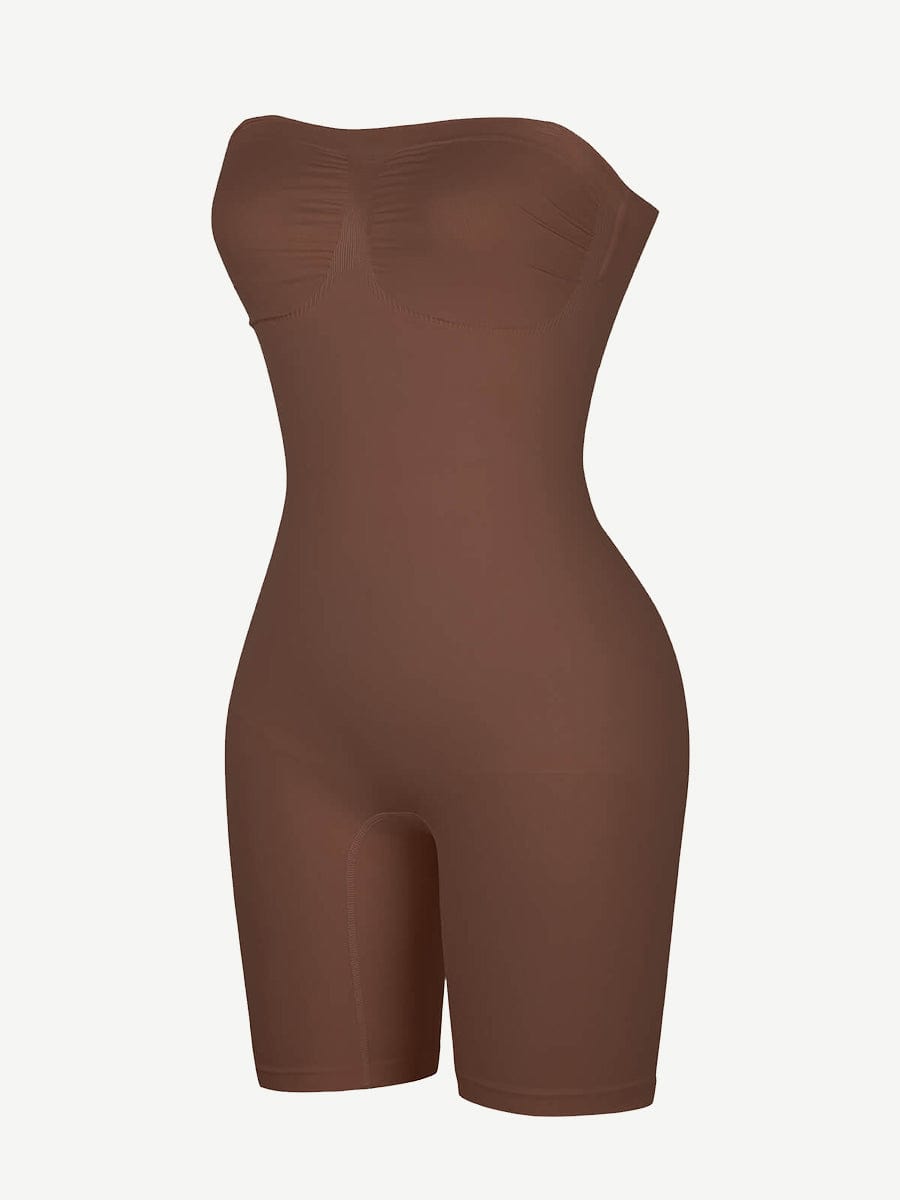 Wholesale Seamless Sculpt Strapless Shorts Butt Lift Shapewear