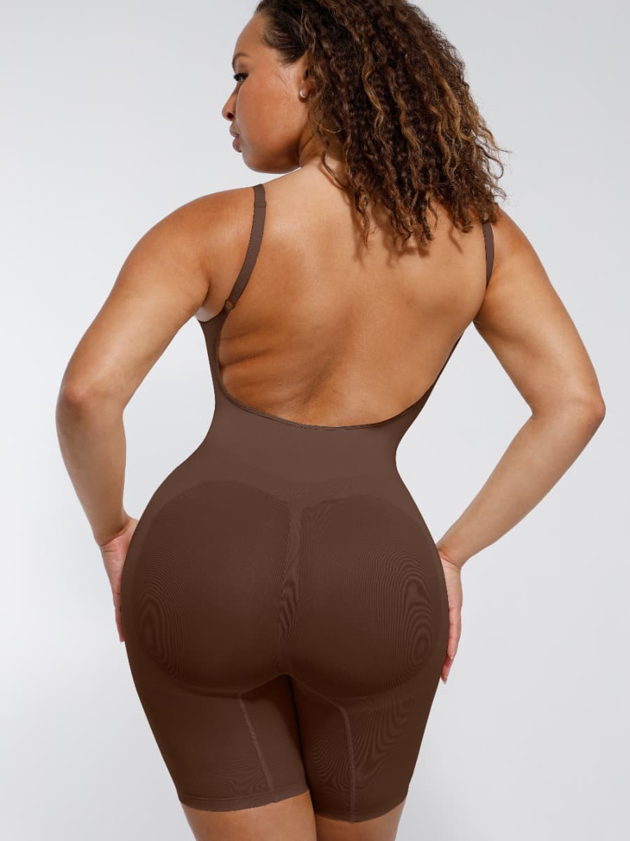 Wholesale Seamless Covered Open-Back Boxer With Covered Chest