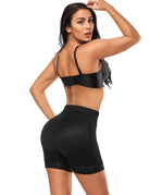 Wholesale Black Large Size Butt Lifter Tummy Control  Lifting Panty Lace Hem