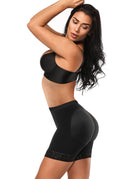 Wholesale Black Large Size Butt Lifter Tummy Control  Lifting Panty Lace Hem