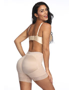 Wholesale Black Large Size Butt Lifter Tummy Control  Lifting Panty Lace Hem