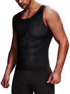 Wholesale Blue Large Size Vest Shaper Round Collar For Fitness