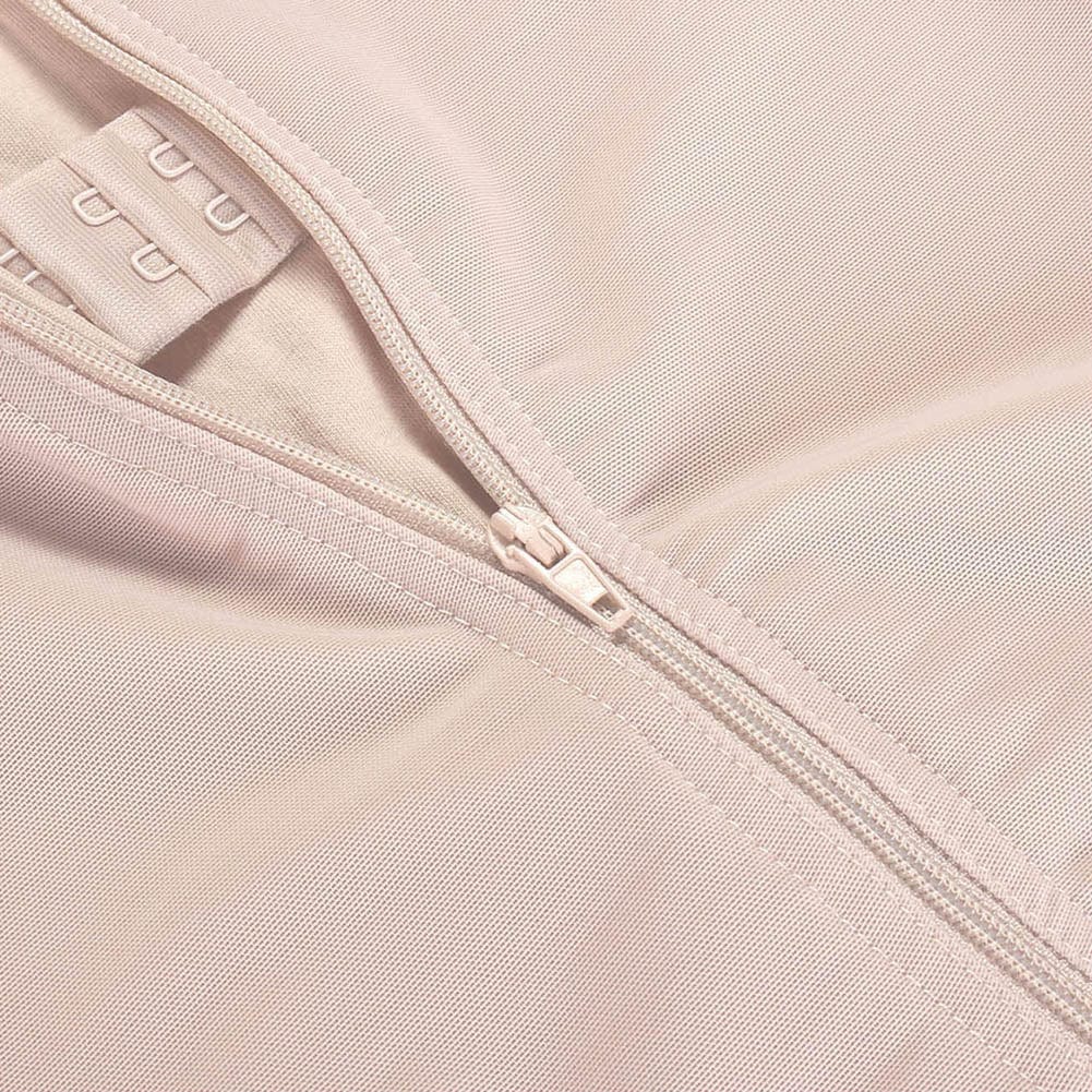 Wholesale Black Underbust Bodysuits Boyshort Open Crotch Lace Slimming Belly