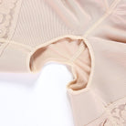 Wholesale Black Underbust Bodysuits Boyshort Open Crotch Lace Slimming Belly