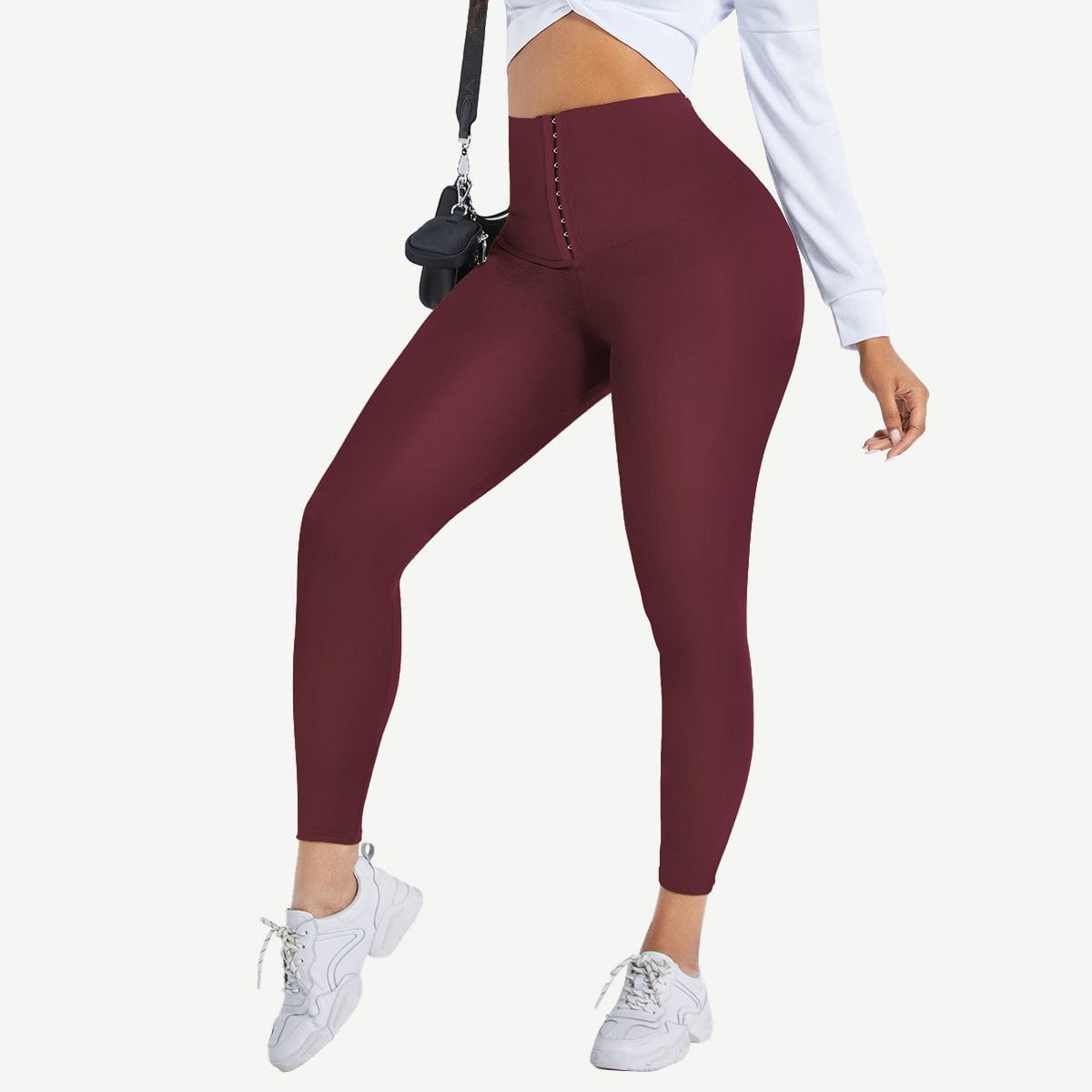 [USA Warehouse]Wholesale High Waist Pant Shaper Full Length Potential Reduction