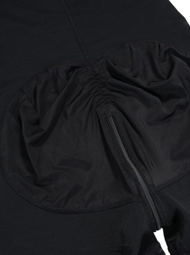 [USA Warehouse]Wholesale Pretty Detachable Straps Side Zip Body Shaper Leisure Fashion