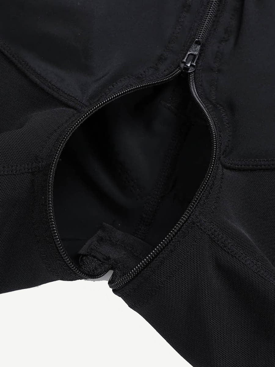 [USA Warehouse]Wholesale Lace Trim Shaping Full Body Shaper Big Size Abdomen Control