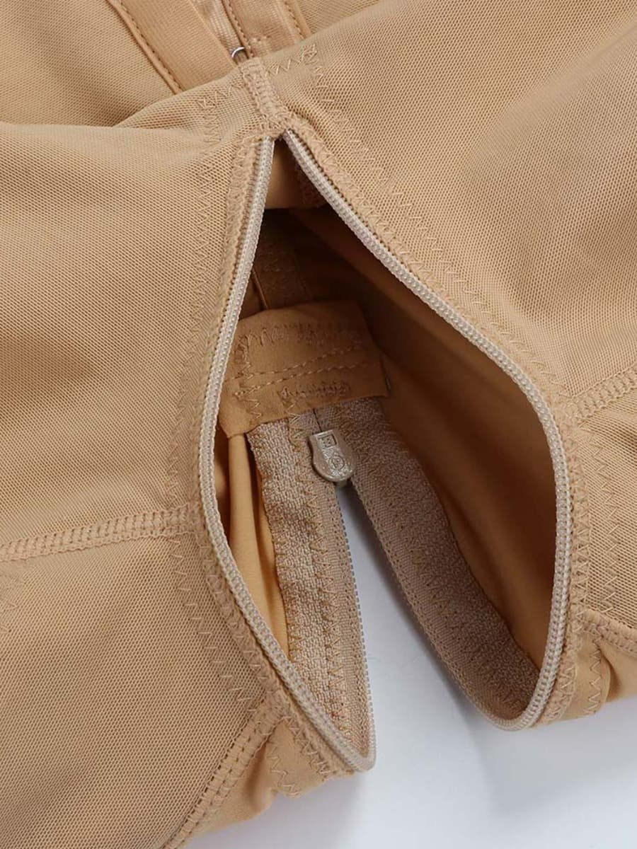 [USA Warehouse]Wholesale Lace Trim Shaping Full Body Shaper Big Size Abdomen Control