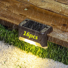 Laden Sie das Bild in den Galerie-Viewer, Waterproof Outdoor LED Solar Stair Lamp - www.novixan.com
