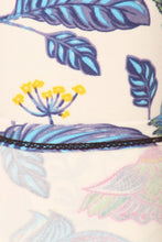 Laden Sie das Bild in den Galerie-Viewer, Floral Printed Lined Knit Legging With Elastic Waistband - www.novixan.com
