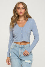 Load image into Gallery viewer, Faux Pearl Crop Top - www.novixan.com
