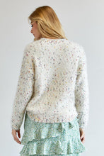 Laden Sie das Bild in den Galerie-Viewer, Cute Fuzzy Thick Knit Polak Dot Sweater - www.novixan.com
