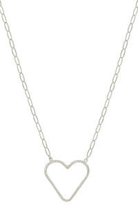 Heart Pendant Necklace - www.novixan.com