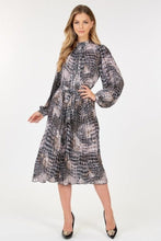 Load image into Gallery viewer, Long Sleeve Midi Dress - www.novixan.com
