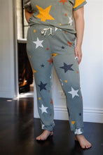 Load image into Gallery viewer, Star Print Loose T-shirt and Sweatpants Set - www.novixan.com
