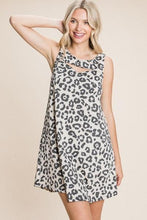 Load image into Gallery viewer, Cut Out Neckline Sleeveless Tunic Dress - www.novixan.com
