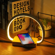 Cargue la imagen en el visor de la galería, Wireless Charger LED Table Lamp with Touch Control - www.novixan.com
