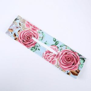 Hair Styling Colorful Floral Band - www.novixan.com