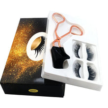 Cargue la imagen en el visor de la galería, Magnetic Reusable Eyelashes with Tweezers - www.novixan.com
