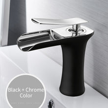 Cargue la imagen en el visor de la galería, Waterfall Bathroom Basin Faucet Single handle Mixer Tap - www.novixan.com
