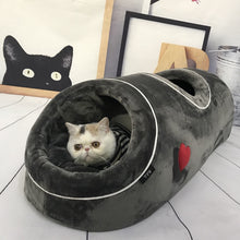 Load image into Gallery viewer, Cozy Warm Cats Cave Bed
