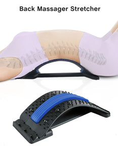Adjustable Multi-level Back Massager Spine Support - www.novixan.com