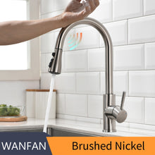 Load image into Gallery viewer, Stainless Steel Smart Kitchen Faucets with Mixed Touch Control Sink Tap - www.novixan.com
