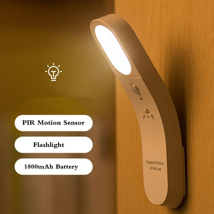 Lamp with Motion Sensor Built In USB Rechargeable Battery - www.novixan.com