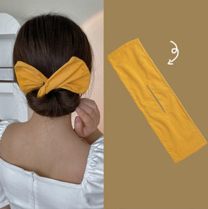 Twist Clip Bow Bun Hair Accessories - www.novixan.com
