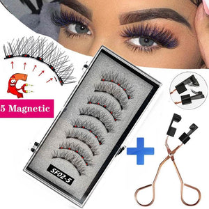 Magnet Eyelashes 3D Kit with Twisters - www.novixan.com