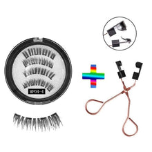 Load image into Gallery viewer, handcrafted natural thick Magnet Reuseable Eyelashes - www.novixan.com
