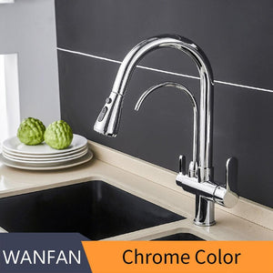 Kitchen Faucets with Water Filter Tap - www.novixan.com