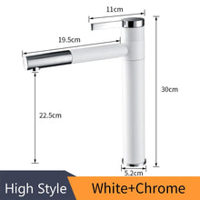 Load image into Gallery viewer, Bathroom Basin Faucets Mixer Vanity Tap and Swivel Spout - www.novixan.com
