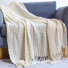 Laden Sie das Bild in den Galerie-Viewer, Nordic Knitted Sofa Bed Blanket - www.novixan.com
