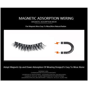 handcrafted natural thick Magnet Reuseable Eyelashes - www.novixan.com