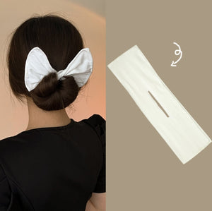 Twist Clip Bow Bun Hair Accessories - www.novixan.com
