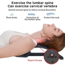 Load image into Gallery viewer, Adjustable Multi-level Back Massager Spine Support - www.novixan.com
