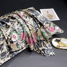 Laden Sie das Bild in den Galerie-Viewer, Luxury Soft 4Pcs Rayon Satin Comforter Cover Bedding Set - www.novixan.com

